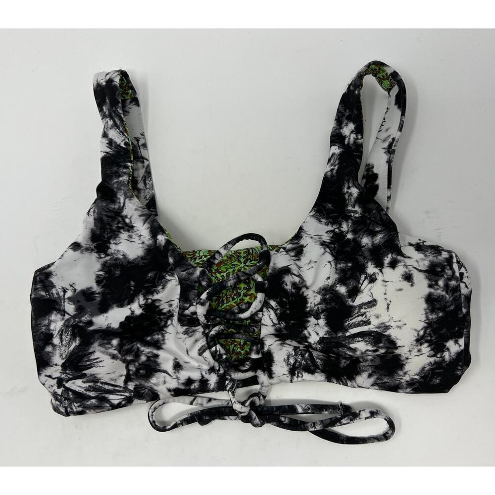 Maaji Reversible Tie Printed Bikini Top Size Small